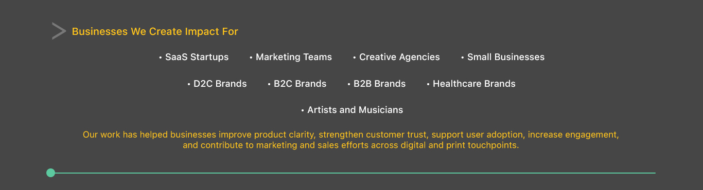 We create impact