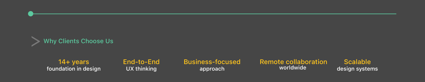 Why clients choose us
