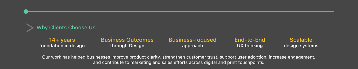 Why clients choose us