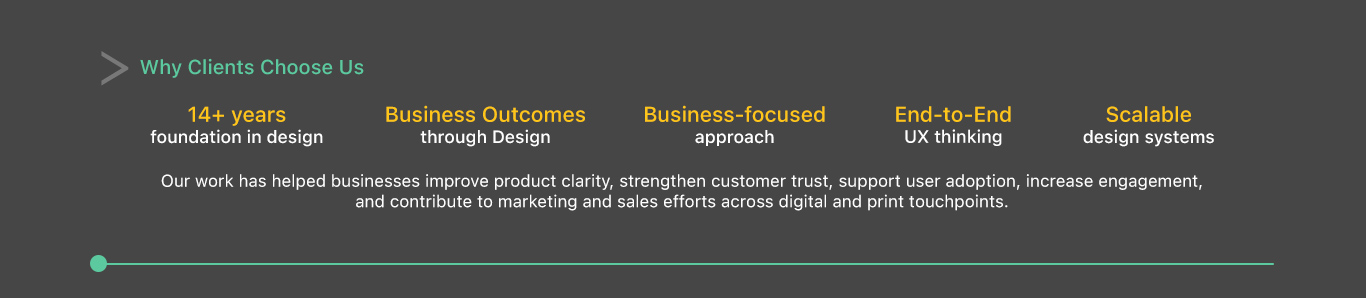 Why clients choose us